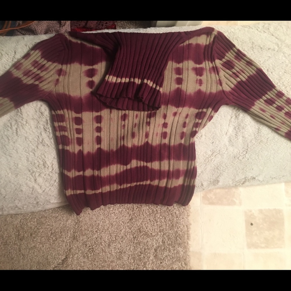Tie-Dye Turtleneck